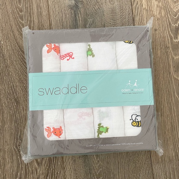aden + anais Other Aden Anais Swaddles Set Of Four 47 X 47 Poshmark